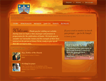 Tablet Screenshot of carmelite.com